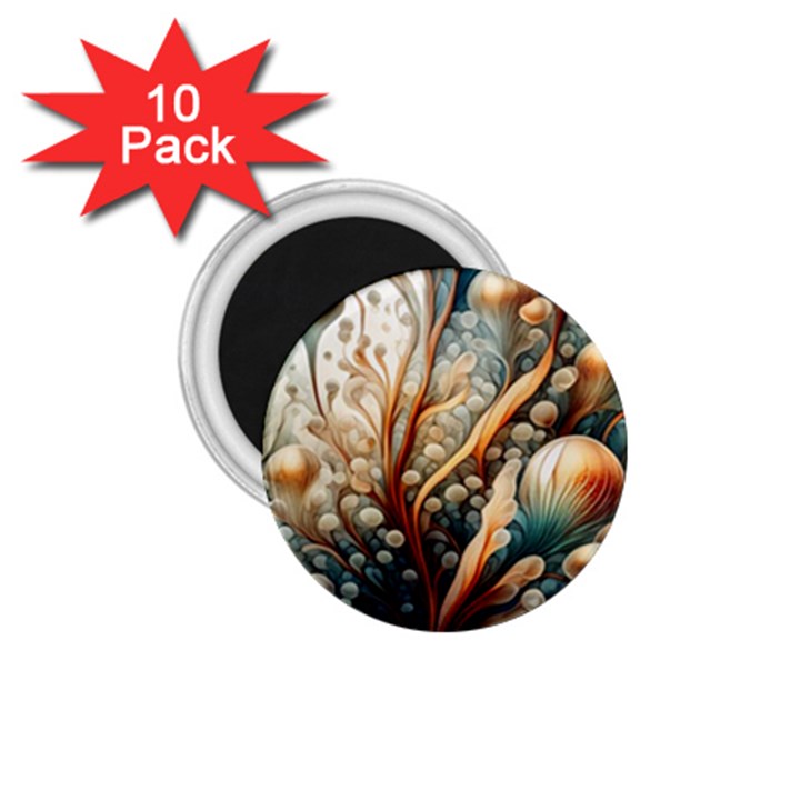 Undersea Dreams Saltwater Ocean 1.75  Magnets (10 pack) 