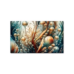 Undersea Dreams Saltwater Ocean Sticker Rectangular (10 Pack) by Apenda