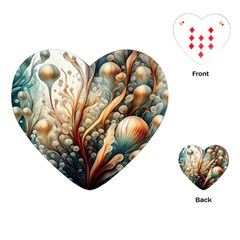 Undersea Dreams Saltwater Ocean Playing Cards Single Design (heart)