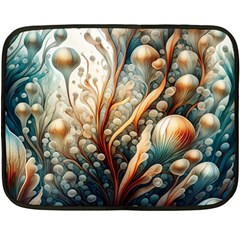 Undersea Dreams Saltwater Ocean Fleece Blanket (mini) by Apenda