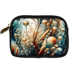 Undersea Dreams Saltwater Ocean Digital Camera Leather Case by Apenda