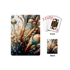 Undersea Dreams Saltwater Ocean Playing Cards Single Design (mini)