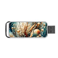 Undersea Dreams Saltwater Ocean Portable Usb Flash (two Sides) by Apenda