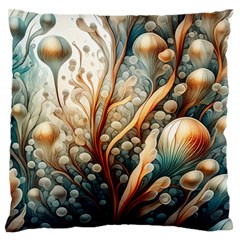 Undersea Dreams Saltwater Ocean Standard Premium Plush Fleece Cushion Case (one Side) by Apenda