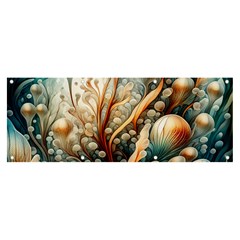 Undersea Dreams Saltwater Ocean Banner And Sign 8  X 3  by Apenda