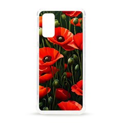 Flowers Poppies Bloom Blossom Art Samsung Galaxy S20 6 2 Inch Tpu Uv Case by Apenda