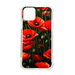 Flowers Poppies Bloom Blossom Art Iphone 11 Pro 5 8 Inch Tpu Uv Print Case by Apenda