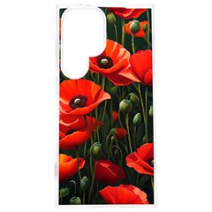 Flowers Poppies Bloom Blossom Art Samsung Galaxy S24 Plus 6 7 Inch Tpu Uv Case by Apenda