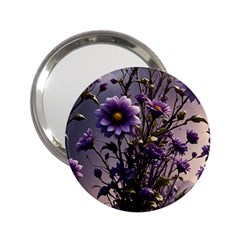 Flower Bloom Blossom Nature Flora 2 25  Handbag Mirrors by Apenda