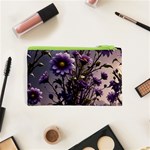 Flower Bloom Blossom Nature Flora Cosmetic Bag (XS) Back