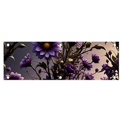 Flower Bloom Blossom Nature Flora Banner And Sign 6  X 2 