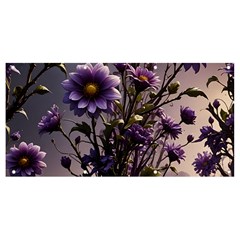 Flower Bloom Blossom Nature Flora Banner And Sign 8  X 4 