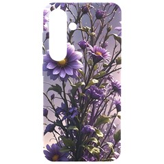 Flower Bloom Blossom Nature Flora Samsung Galaxy S24 6 2 Inch Black Tpu Uv Case