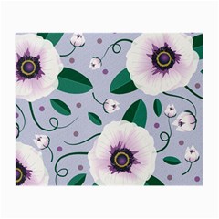 Flowers Petals Blossom Flora Small Glasses Cloth (2 Sides) by Apenda