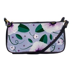 Flowers Petals Blossom Flora Shoulder Clutch Bag by Apenda