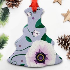 Flowers Petals Blossom Flora Christmas Tree Ornament (two Sides)