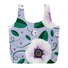 Flowers Petals Blossom Flora Full Print Recycle Bag (l) by Apenda