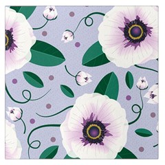 Flowers Petals Blossom Flora Square Satin Scarf (36  X 36 ) by Apenda