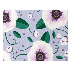 Flowers Petals Blossom Flora Premium Plush Fleece Blanket (large) by Apenda