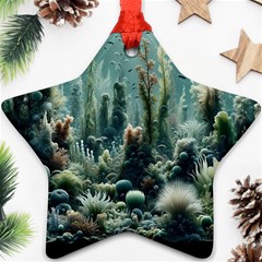 Underwater Coral Life Ornament (star)