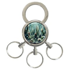 Underwater Coral Life 3-ring Key Chain by Apenda