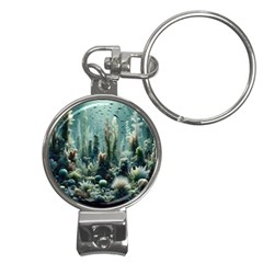 Underwater Coral Life Nail Clippers Key Chain by Apenda