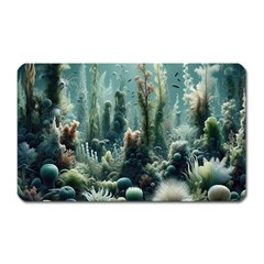 Underwater Coral Life Magnet (rectangular) by Apenda