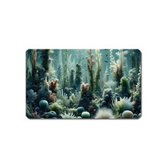 Underwater Coral Life Magnet (name Card)