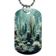 Underwater Coral Life Dog Tag (two Sides) by Apenda