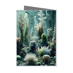 Underwater Coral Life Mini Greeting Cards (pkg Of 8)