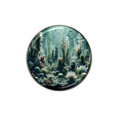 Underwater Coral Life Hat Clip Ball Marker (4 Pack) by Apenda