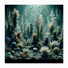 Underwater Coral Life Medium Glasses Cloth (2 Sides)