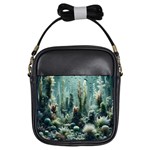 Underwater Coral Life Girls Sling Bag Front