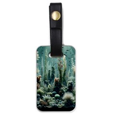 Underwater Coral Life Luggage Tag (one Side) by Apenda