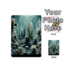 Underwater Coral Life Playing Cards 54 Designs (mini) by Apenda