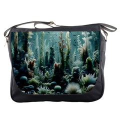 Underwater Coral Life Messenger Bag by Apenda