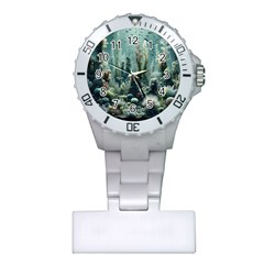 Underwater Coral Life Plastic Nurses Watch