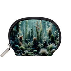 Underwater Coral Life Accessory Pouch (small) by Apenda