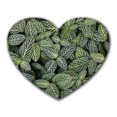 Leaves Foliage Botany Plant Heart Mousepad by Maspions