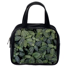 Leaves Foliage Botany Plant Classic Handbag (one Side)