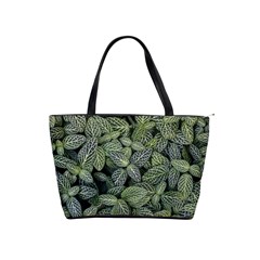 Leaves Foliage Botany Plant Classic Shoulder Handbag by Maspions