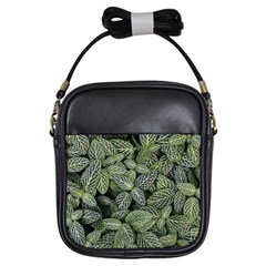 Leaves Foliage Botany Plant Girls Sling Bag