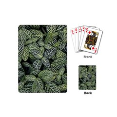 Leaves Foliage Botany Plant Playing Cards Single Design (mini)