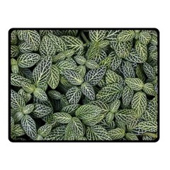 Leaves Foliage Botany Plant Two Sides Fleece Blanket (small)