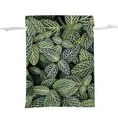 Leaves Foliage Botany Plant Lightweight Drawstring Pouch (xl) by Maspions