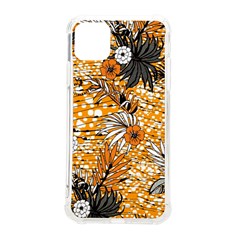 Leaf Yellow Point Flower White Iphone 11 Pro Max 6 5 Inch Tpu Uv Print Case by Grandong