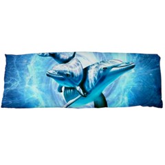 Dolphin Blue Sea Fantasy Body Pillow Case (dakimakura) by Maspions