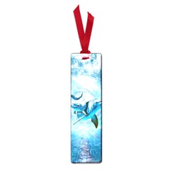 Dolphin Blue Sea Fantasy Small Book Marks by Maspions