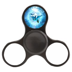 Dolphin Blue Sea Fantasy Finger Spinner by Maspions