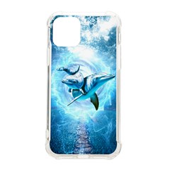 Dolphin Blue Sea Fantasy Iphone 11 Pro 5 8 Inch Tpu Uv Print Case